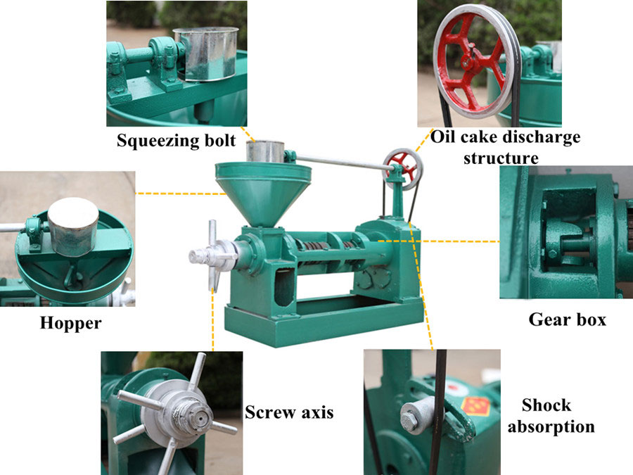 Screw Oil Press Features