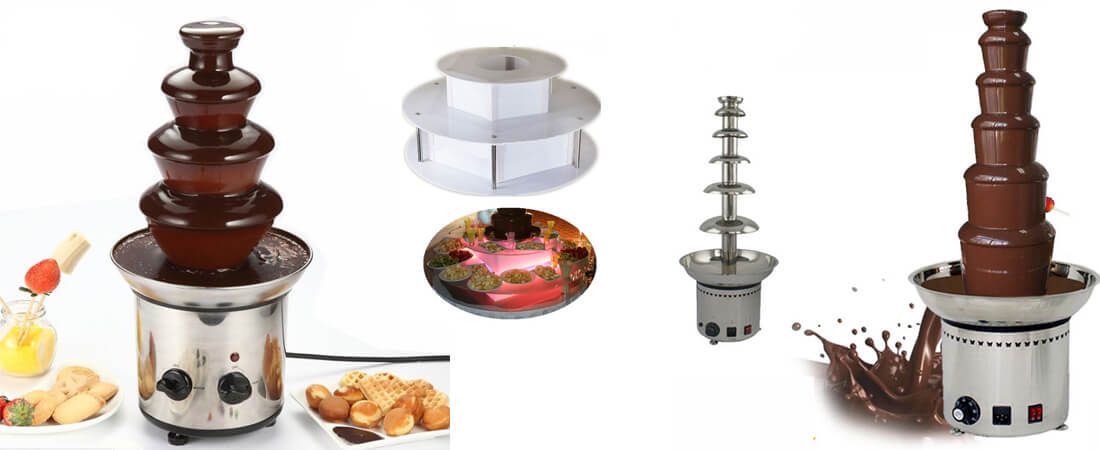 chocolate fountain waterfall machine